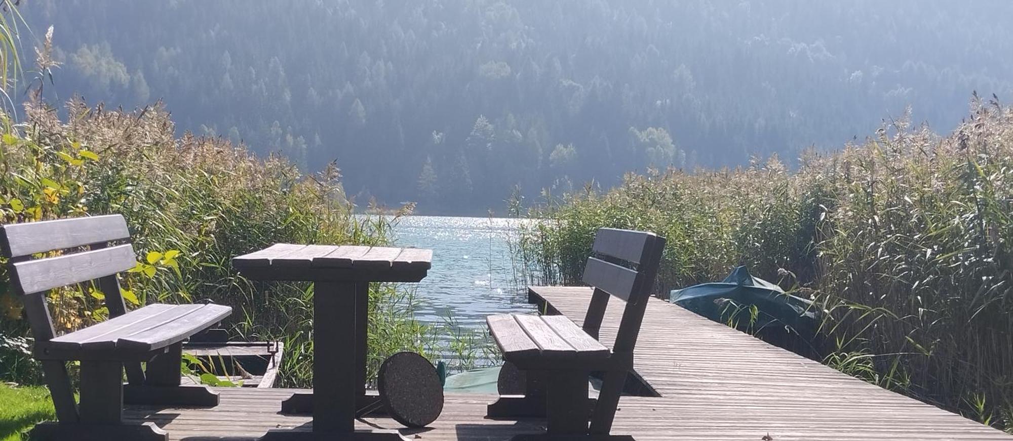 Haus Birke Apartamento Weissensee Exterior foto